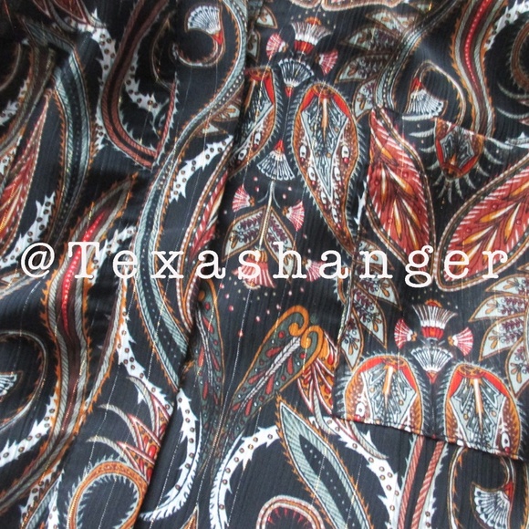 NWT MISA LA Ines Dress S Small Spartina Paisley - Picture 2 of 12